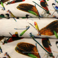 Printing Crepe Polyester Fabric for Garment/Coat